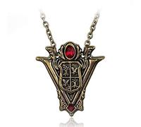 Luunay Intemporel Classique Twilight Eclipse Collier En Argent Avec Pendentif Crescent Volturi Emblem Jewelry, Argent sterling