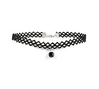 Luunay Niche Sexy Dentelle Maille Carré Sucre Collier Ras du Cou Accessoires De Bijoux Européens Et Américains Collier De Mode pour Femmes