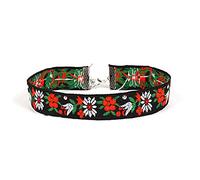 Luunay Tempérament Mode Personnalité Collier Femmes Européenne Et Américaine Bijoux Ethniques Ras du Cou Brodé Collier Accessoires Mode Féminine