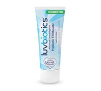 Luv Biotics Dentifrice sans fluorure avec probiotiques oraux, xylitol et aloe vera - 75 ml