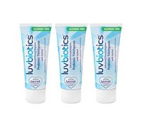Luv Biotics Fluoride Free Toothpaste with Oral Probiotics, Xylitol & Aloe Vera - 3 x 75ml