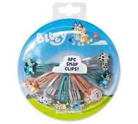 LUV HER Bluey Lot de 8 pinces à cheveux multicolores pour filles à partir de 3 ans