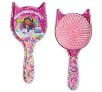 LUV HER Brosse à cheveux démêlante à confettis pour enfants - Design amusant de maison de poupée Gabby, douce pour les cheveux humides et secs, idéale pour les enfants à partir de 3 ans, rend le soin