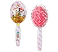 LUV HER Brosse à cheveux démêlante à confettis pour enfants - Motif Minnie Mouse amusant de Disney, douce pour les cheveux humides et secs, idéale pour les enfants à partir de 3 ans - Rend le soin des