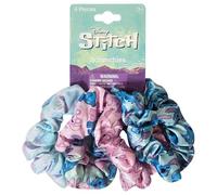 LUV HER Disney Stitch Chouchous pour filles - 4 grands chouchous imprimés avec vos personnages préférés - Accessoires de cheveux pour filles de 3 ans et plus