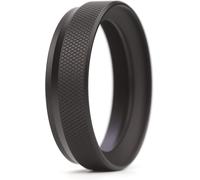 LUV-X100B Pare-soleil d'objectif en métal avec protection UV MC Multicouches Filtre d'objectif pour Fujifilm X100F X100T X100S X100 X70 Fuji Appareil photo 2 en 1 Noir