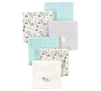 Luvable Friends Gants de toilette en coton ultra doux pour bébé - Tortue de mer - Taille unique
