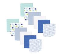 Luvable Friends Lot de 12 gants de toilette Motif baleine