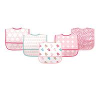 Luvable Friends Lot de 5 bavoirs imperméables Motif oiseaux