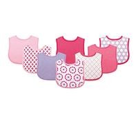 Luvable Friends Lot de 8 bavoirs pour bébé