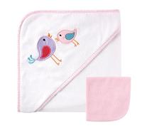 Luvable Friends Serviette à capuche et gant de toilette