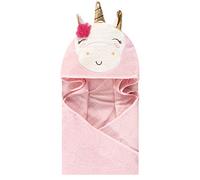 Luvable Friends Serviette à capuche Rose licorne taille unique