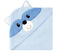 Luvable Friends Serviette à Capuche Unisexe en Coton avec Motif de Raton Laveur, Taille Unique