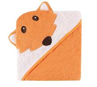 Luvable Friends Serviette à capuche unisexe en coton pour bébé Motif visage d'animal Renard Taille unique