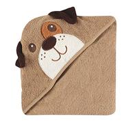 Luvable Friends Serviette à Capuche Unisexe en Coton pour bébé Motif Visage d'animal Taille Unique