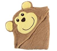 Luvable Friends Serviette à Capuche Unisexe en Coton pour bébé Motif Visage d'animal Taille Unique