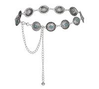 Luvatar Chaîne de taille en métal pour chemisier, robe, pull, ceinture, 120CM