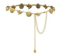 Luvatar Chaîne de taille en métal pour chemisier, robe, pull, ceinture, Doré - S97, Medium