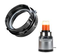 LUVCOSY Adaptateur de connexion pour mixeur Ninja BN401 et bocaux Mason Ball à large ouverture - Mélangez directement dans un bocal Mason - Remplacez la tasse en plastique, passe au lave-vaisselle