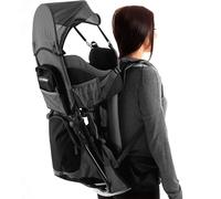 Luvdbaby Porte Bebe Randonnée - Sac à Dos Porte Bébé Randonnée - Confortable Porte Bébé Dorsal Randonnée 18 Kg - Porte Bebe Sac a Dos avec Tapis à Langer, Poche Isolante, Capuche de Pluie et de Soleil