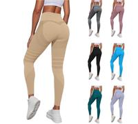 Luveon Legging 3D Anti Cellulite Femme,Compression Leggings,Luveon Legging Plumi 3D Anti-Cellulite,Minceur Taille Haute sans Couture Push-Up Sculptant Opaque Yoga Fitness Pantalon Sport