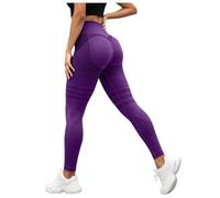 Luveon Legging Anti Cellulite Femme 3D Original,Leggings 3D Anti Cellulite, Legging à Compression - Minceur Taille Haute sans Couture Yoga Fitness Sport Pantalon Nouveau