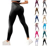 Luveon Legging Anti Cellulite Femme 3D Original,Leggings 3D Anti Cellulite, Legging à Compression - Minceur Taille Haute sans Couture Yoga Fitness Sport Pantalon S-5XL