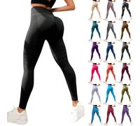 Luveon Legging Anti Cellulite Femme 3D Original,Leggings 3D Anti Cellulite, Legging à Compression - Minceur Taille Haute sans Couture Yoga Fitness Sport Pantalon Nouveau
