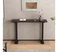 LUVEQLSIT Console avec rangements, Table d'entrée ou de canapé en Bois Massif, Style Chinois Moderne, Construction Robuste en Bois Massif, Idéale pour l'entrée et Le Salon(Nero,160cm/62.9in)