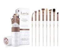 Luvia All Eye Want Set De Pinceaux De Maquillage Pour Les Yeux - 8 Pinceaux Cosmétiques Véganes Pour Un Mélange Et Une Appli[YP75]