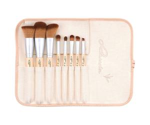 Luvia-Cosmetics Brush Brush-SetBamboo's Leaf Set Pinceaux cosmétiques 8 pces + sac en toile 1 pce 1 Stk.