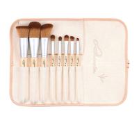 Luvia Cosmetics Bamboo’s Leaf Brush Set kit de pinceaux avec étui
