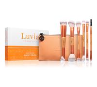 Luvia Cosmetics Duo Voyage kit de pinceaux avec étui Sunset Crush 7 pcs