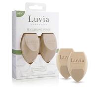 Luvia Cosmetics Lot d'éponges de maquillage avec thé précieux, mélangeur de maquillage en forme de diamant