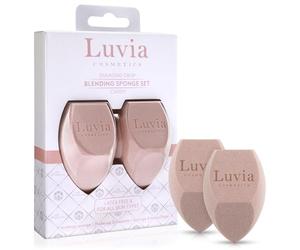 Luvia Cosmetics Lot d'éponges de maquillage en forme de diamant Rose bonbon