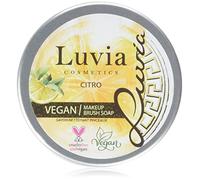 Luvia Cosmetics - Savon végan pour nettoyage de pinceaux/nettoyant à pinceaux de maquillage pour nettoyer les pinceaux cosmétiques - Vegan Brush Cleaner Soap