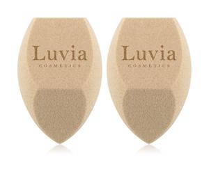 Luvia Cosmetics Tea Make-up Sponge Set éponge à maquillage 2 pcs