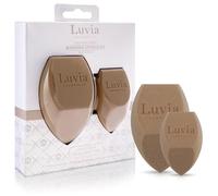 Luvia Cosmetics XXL Maquillage Corps Eponge et Cosmétique Eponge Set Maquillage Blender Elegance Coffee