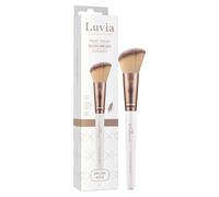 Luvia Pinceau de Maquillage Professionnel 213 - Blush, Poudre Biseauté - Végétalien - Elegance