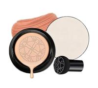 Luvie Glow Coussin De De Teint, Crème Cc À Coussin D'air Pour Tête De Champignon, Maquillage À Couverture Complète Avec Applicateur, Hydratant Longue Durée, Pour Les Types De Peau