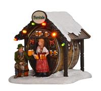 luville collectables Christmas Market Battery operated-l11xw11,5h11,5cm Décoration Originale pour Noël, Multicolore, Unique
