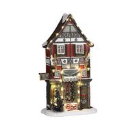 Luville Kerstdorp Miniature Magasin de Sports d'Hiver - Décor de Village de Noël