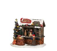 Luville Marché de Cadeaux du Père Noël - Décoration Noël pour Village de Noël av