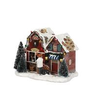 LuVille Village de Noël Miniature Médecin pour rennes