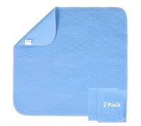 Luvore 2pcs Alèse Imperméable 86x92cm, Draps absorbants pour Incontinence, Lavable en Machine, Protection Matelas Réutilisable pour Bébé, Enfant, Adulte