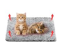 Luvore Coussin Chauffant Chat & Chiens, Couverture Chat 40x50cm, Couvertures pour Chats Auto-Chauffante sans Électricité, Housse Lavable, avec Dessous Non-Glissant