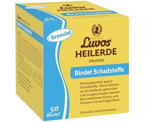 Luvos Heilerde imutox Kapseln bindet Schadstoffe, 50 pc Sachets