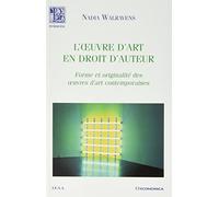 L'œuvre d'art en droit d'auteur
