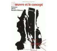 L'Œuvre et le concept Olivier Revault D'allonnes (Auteur)