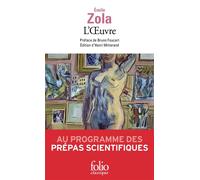 Émile Zola – L'Œuvre – Prépas scientifiques 2026-2027 (Édition au programme) – Poche